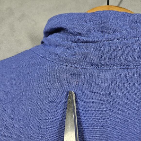 Habitat Clothes To Live In Tunic Womens Medium Purple Top Artsy Lagenlook Boho - Picture 10 of 14